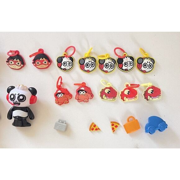 Ryans World Figures Lot Of 30 Ryan’s Toy Characters Figures & Accessories - Picture 4 of 10